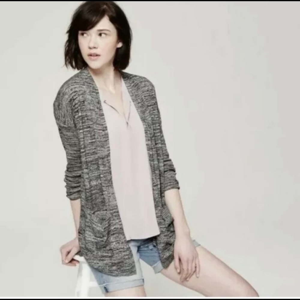 Loft Open Long Cardigan
